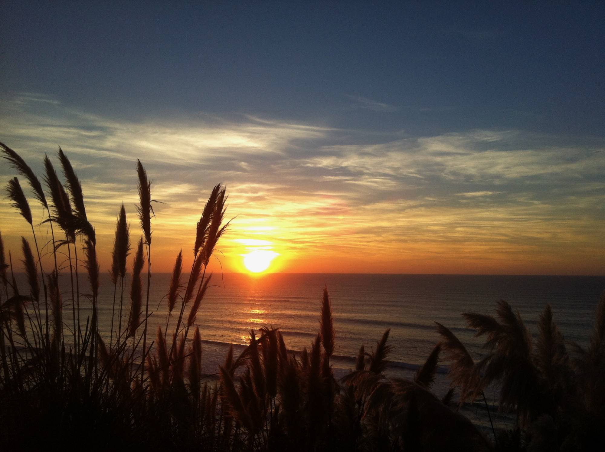 Pays Basque sunset