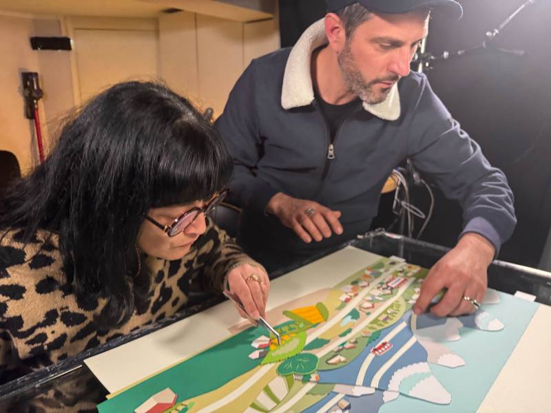 Louer studio d’animation 2D ou stop motion avec banc-titres et stations MAC dédiées, que vous soyez à Paris, Toulouse, Montpellier ou en Occitanie