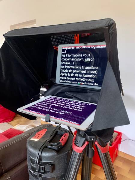 Prompteur iPad